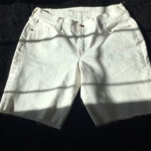 All White Old Navy Shorts